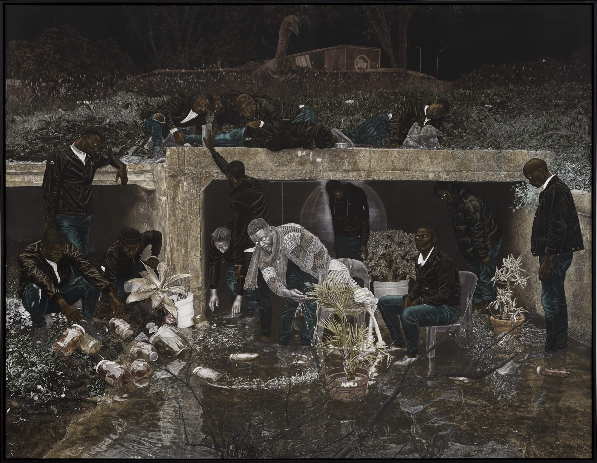 辛加·桑森:油画中唤醒的神秘与崇高