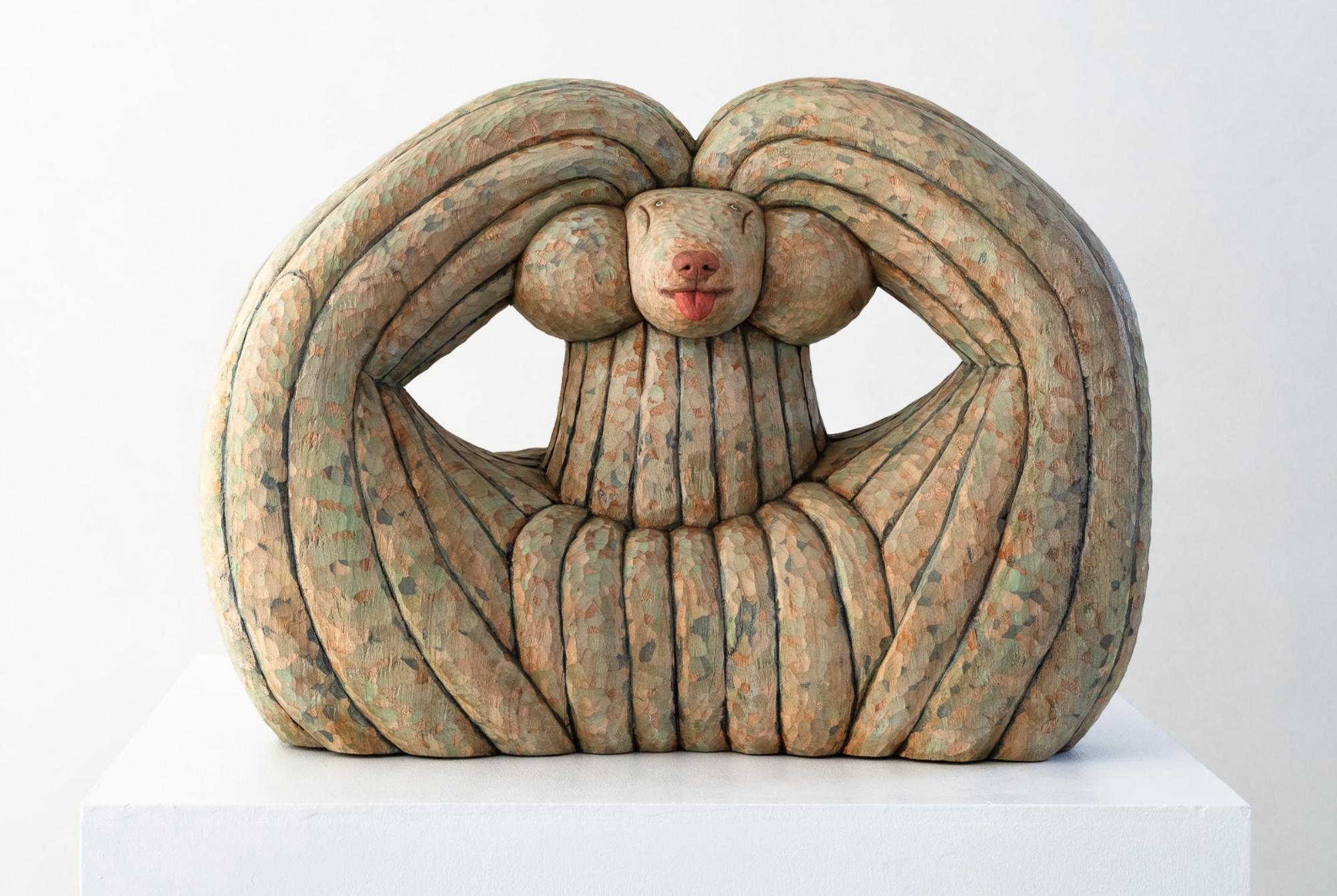 佐野美里：木雕犬的拟人化魅力